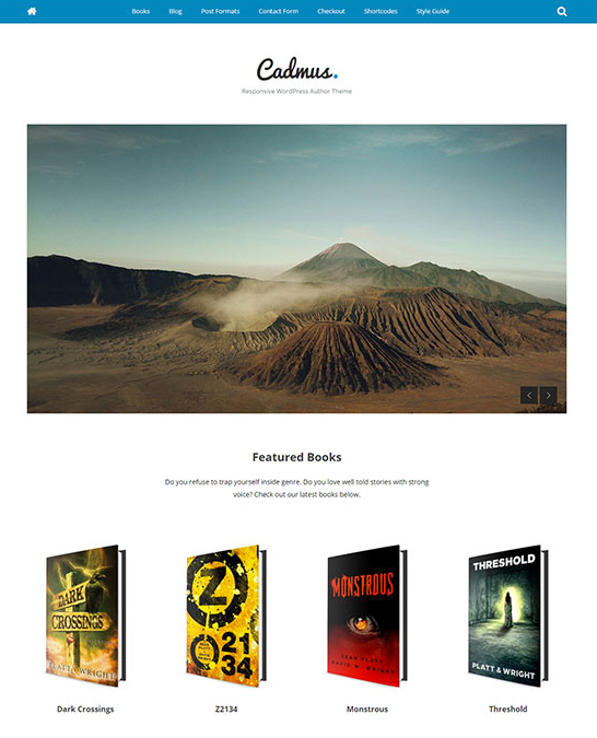 WordPress Themes for Authors