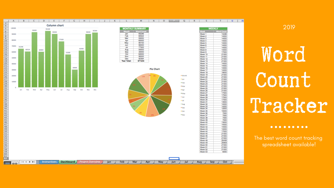 Word Count Tracker